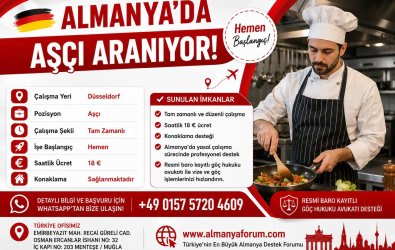 ALMANYA'DA AŞÇI ARANIYOR! - Düsseldorf